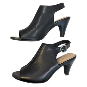 ALFANI Womens Jalenne Peep-Toe Sling Back Bootie Pumps Heels Shoe Size 9.5 Sexy